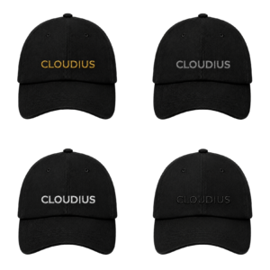 【CLOUDIUS】COTTON TWILL LOW CAP　WMシリーズキャップ　（CLD-CW001-FF）