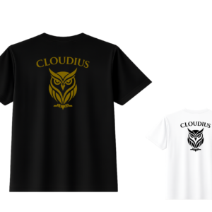 【CLOUDIUS】GRAPHIC TEE ― GRAPHIC SERIES ｜OALデザイン｜6.2oz コーマ糸 （CLD-TG001-BM）